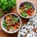 Tempeh Chilly Noodle Salad with Peanut Dressing