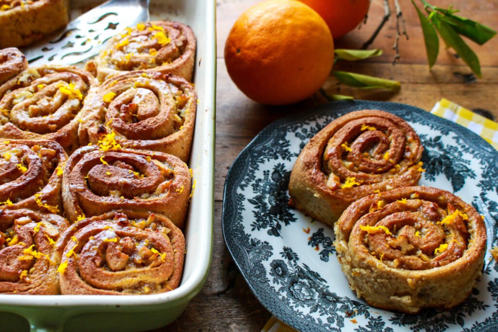 Sunshine Entire Wheat Orange Rolls